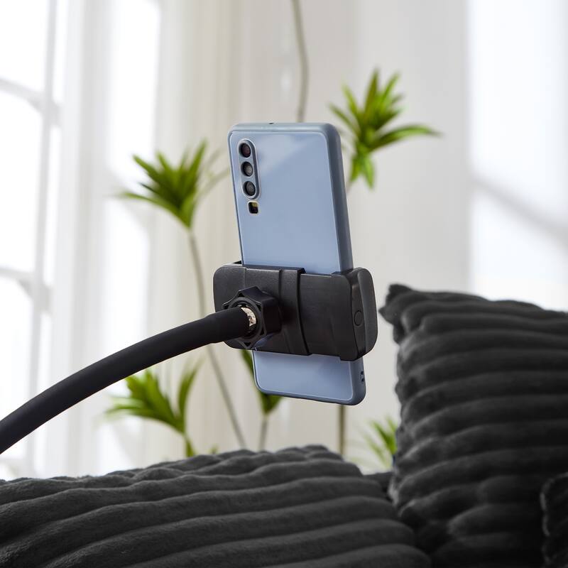 GDFStudio - 360° Swivel 55.9" Corduroy Upholstered Barrel Accent Chair