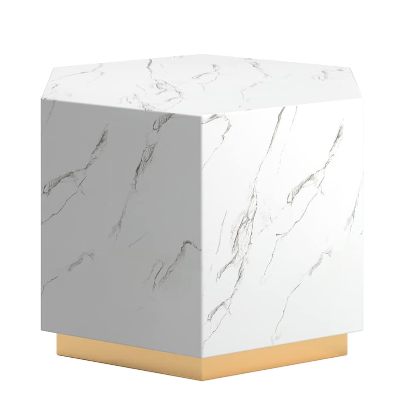 Darcy Faux Marble Coffee Table by iNSPIRE Q Bold