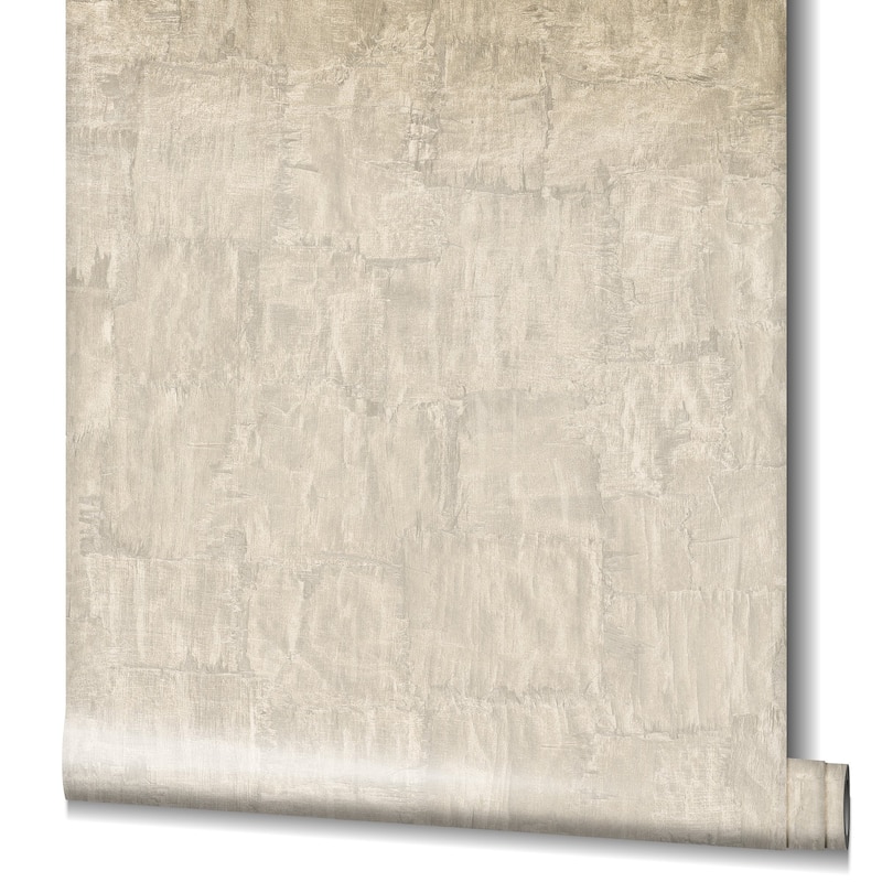 Galerie Wallcoverings Earth Collection Textured Bark Sheen Wallpaper Roll