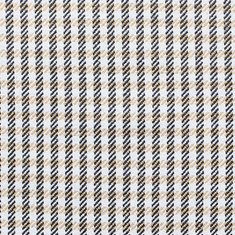HomeRoots Set Of Four 18" X 18" Brown And Black Houndstooth Zippered Handmade Polyester Throw Pillow