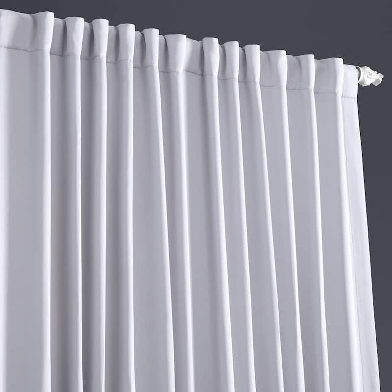 Exclusive Fabrics Extra Wide 96-Inch Room Darkening Curtain (1 Panel)