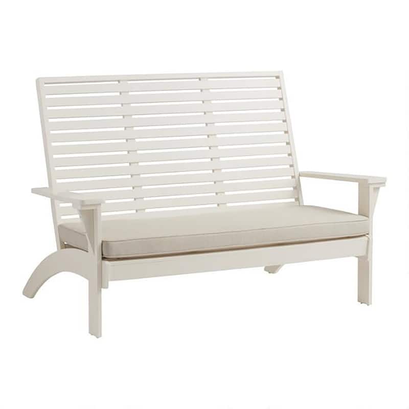 Koester Outdoor Bench White