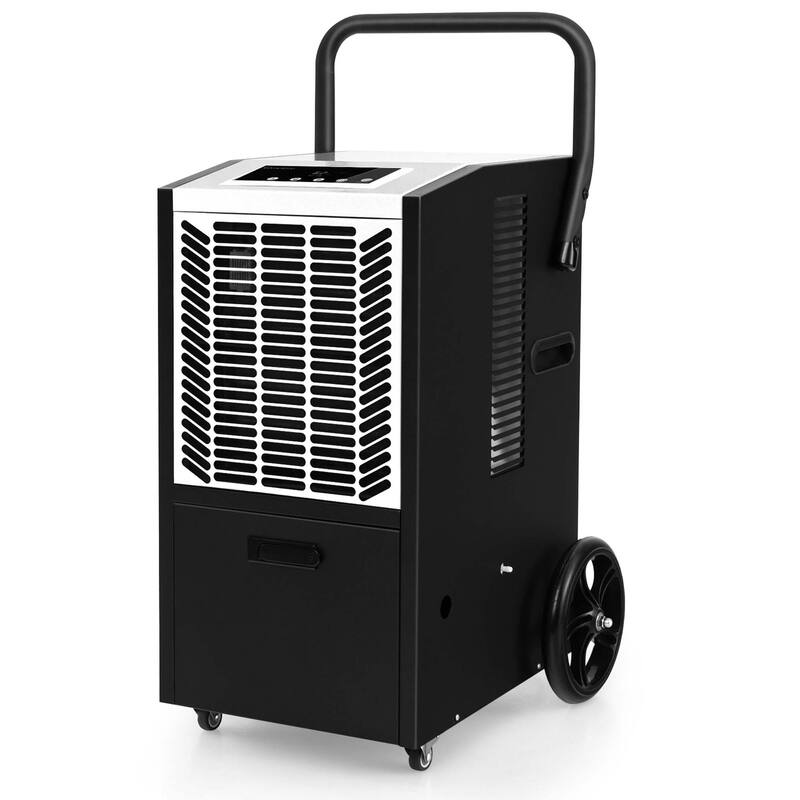 Costway 163-Pint Commercial Dehumidifier with Pump & Drain Hose 4,500 - See Details