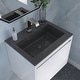 preview thumbnail 7 of 24, James Martin Vanities Mantova 23.6" Single Vanity Cabinet, Glossy White