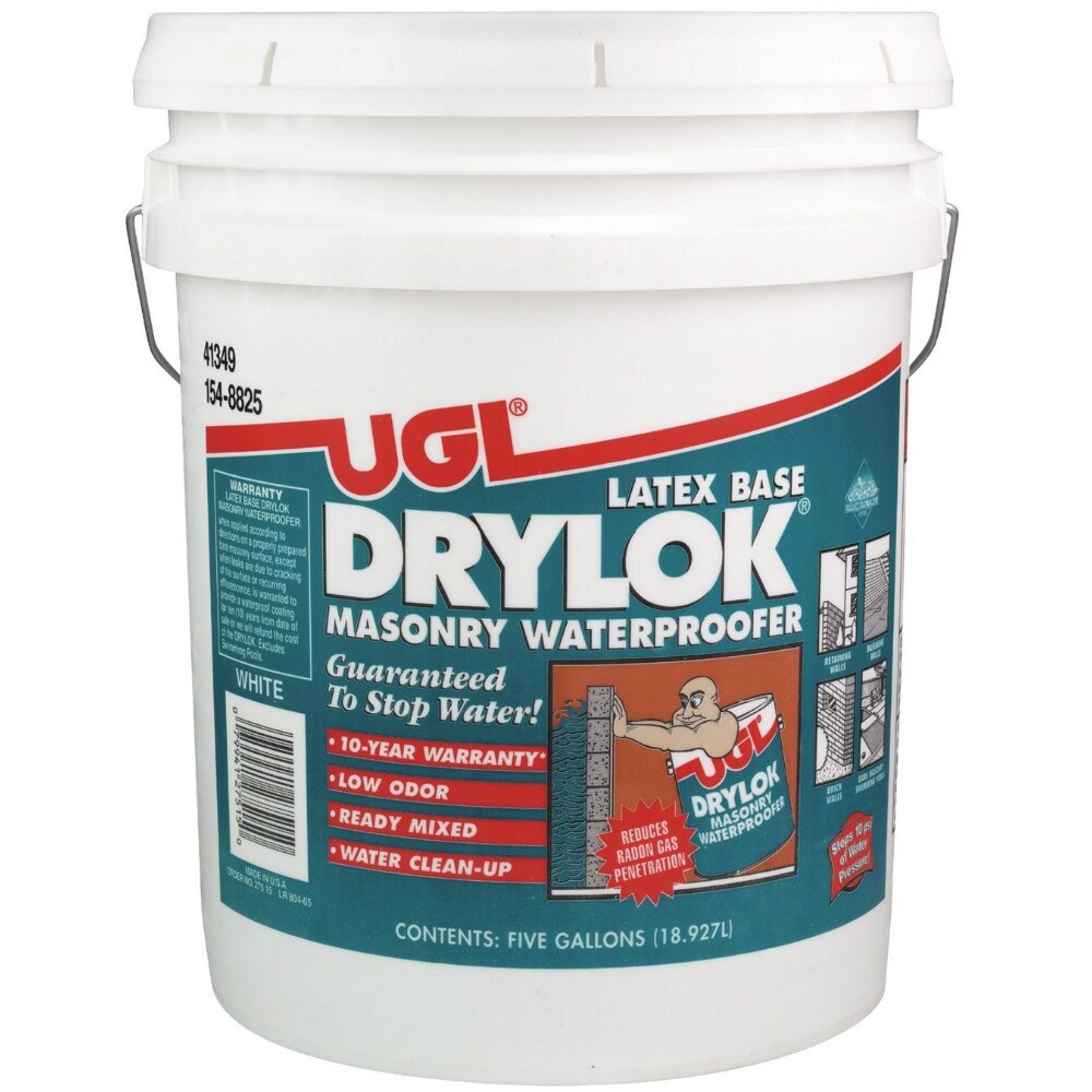 Shop Drylok 27515 Masonry Latex Base Waterproofing Paint 5 Gallon