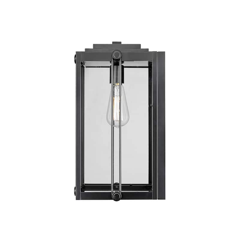 Millennium Lighting Oakland 1 Light Outdoor Wall Sconce in powder Coat Black