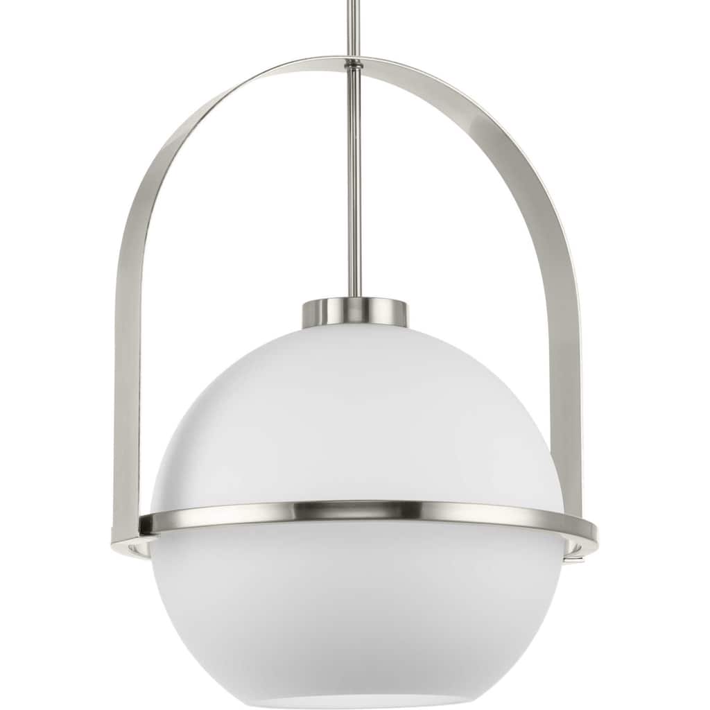 Progress Lighting P500359 Delayne 16" Wide Pendant with Frosted Glass