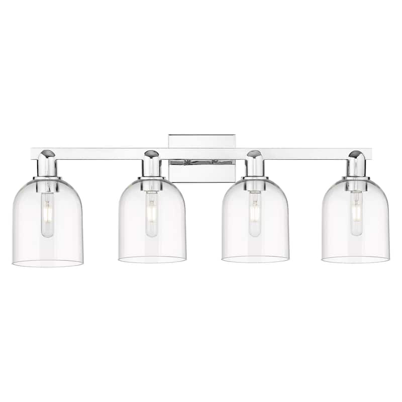 Innovations Lighting 716-4W-12-33 Bella Vanity Bella 4 Light 33" Wide - Polished Chrome / Seedy