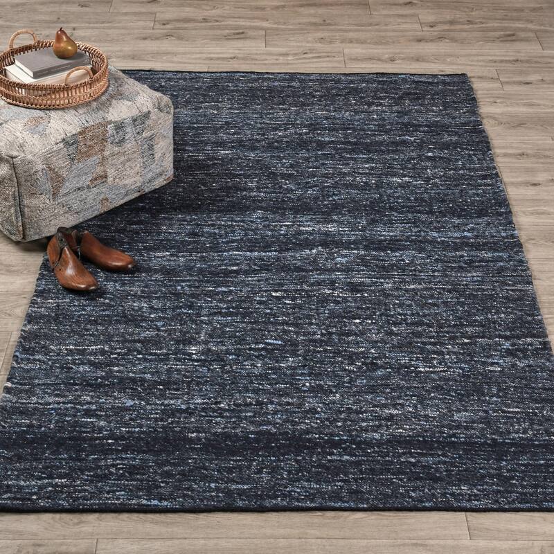 Villa by Classic Home Havasu Handwoven Performance Fabric Rug - 8x10 - Blue
