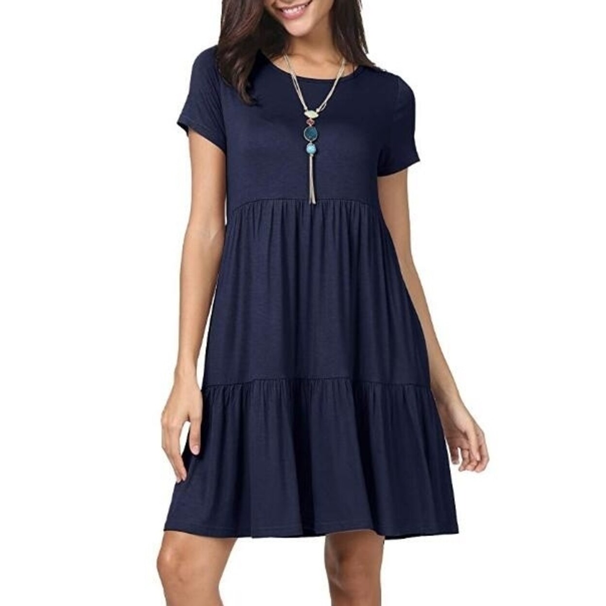 t shirt ruffle dress
