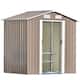 Patio 6ft x4ft Bike Shed Metal Garden Shed - On Sale - Bed Bath ...
