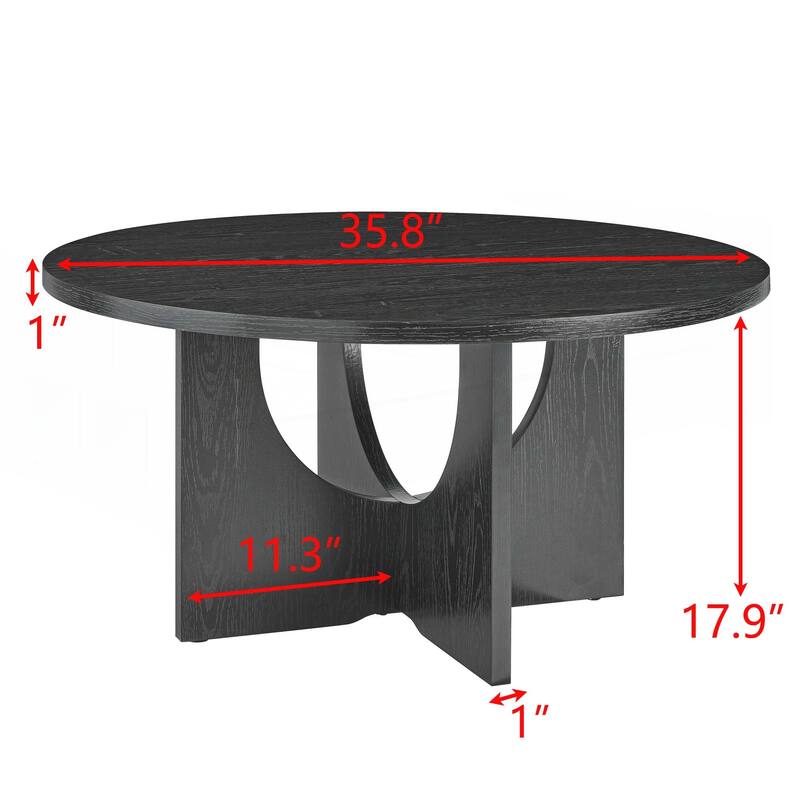 Modern minimalist coffee table