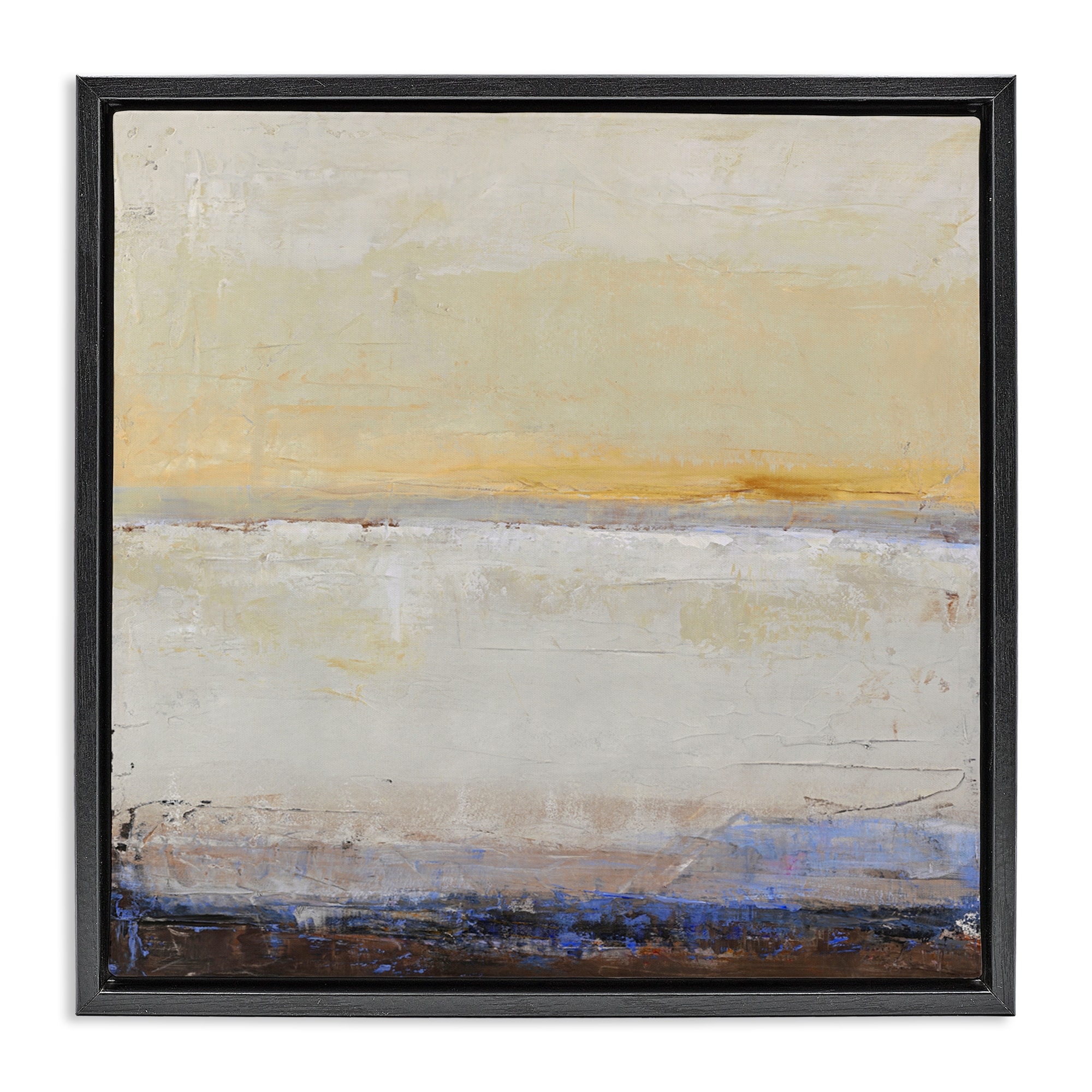 Stupell Sweeping Subtle Horizon Framed Floater Canvas Wall Art Design By Design Fabrikken