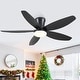 preview thumbnail 1 of 10, 36/42/48 Inches Flush Mount Ceiling Fan for Small Room,Living Room,Bedroom,Patio