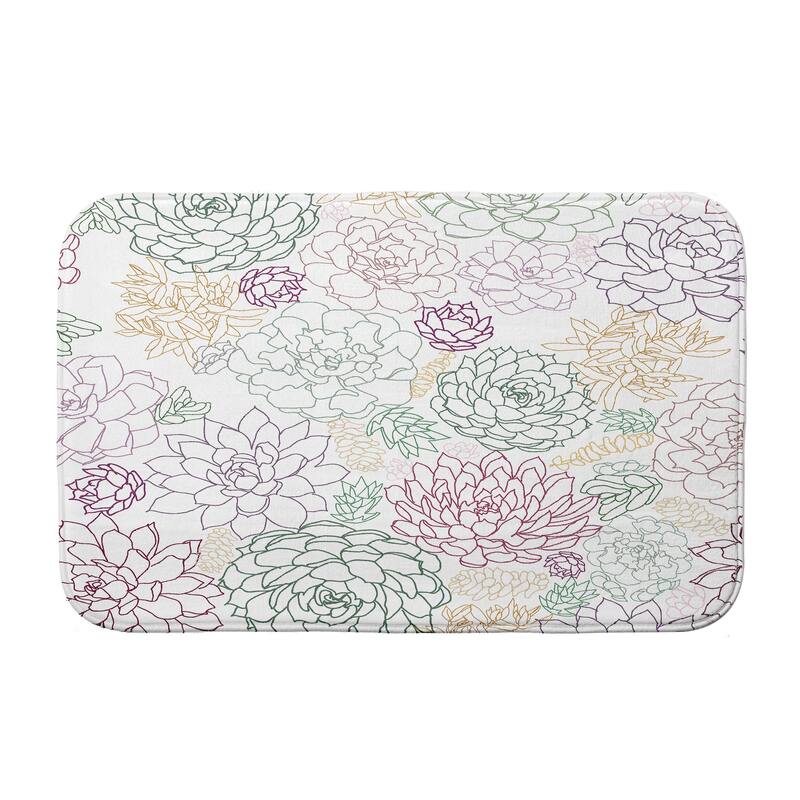 Opal Bath Mat - 21 x 34 - Purple