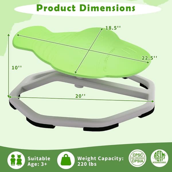 Sensory Chair 360°Sit Children Sensory Toy w/Non-Slip Metal Base