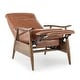 preview thumbnail 48 of 59, Sienna Upholstered Wood Push Back Recliner by Greyson Living