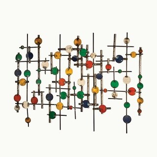 Shop Art & Artifact Recycled Metal Abstract Wall Art ...