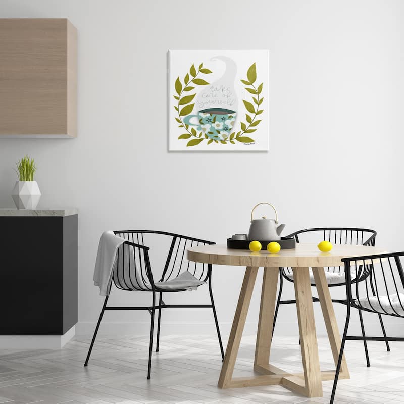 Stupell Take Care with Relaxing Coffee Canvas Wall Art Design By Mandy Ford Art + Illustration