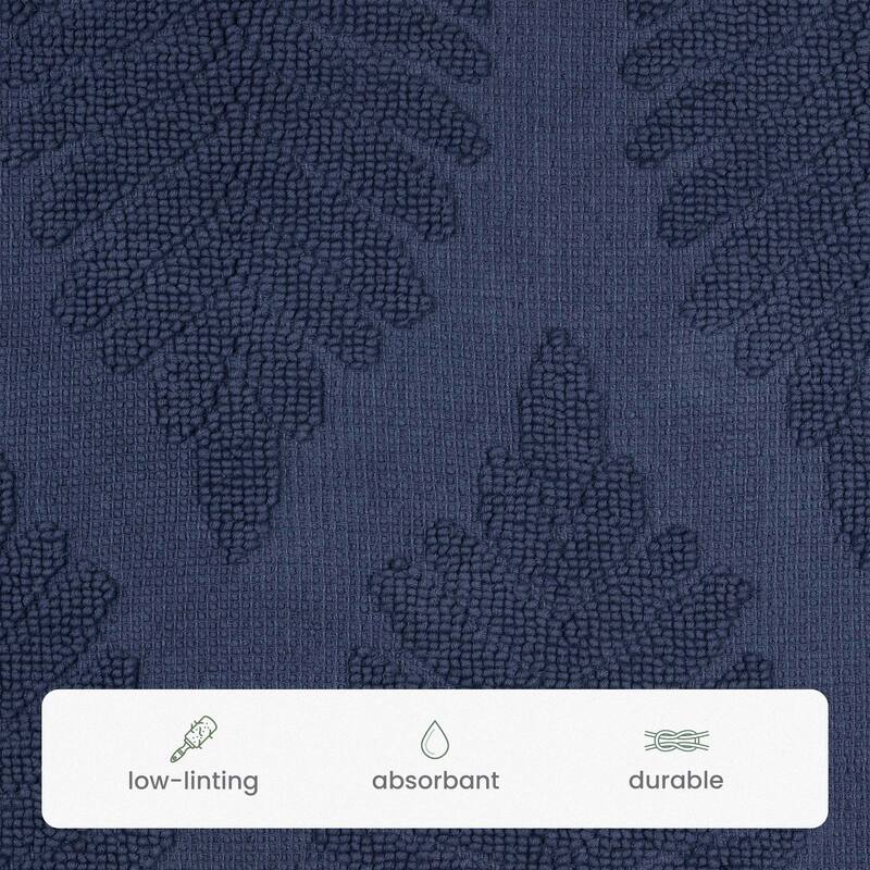 Martex Restore Fern Ogee 100% Reversible Bath Rug