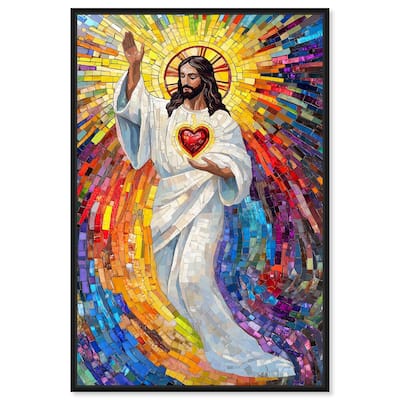 Blocks of Benediction II Canvas by Art Remedy
