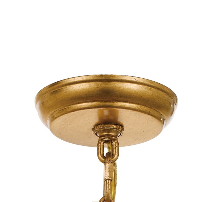 Crystorama Lighting Group Perla Single Light 10" Wide Mini Chandelier