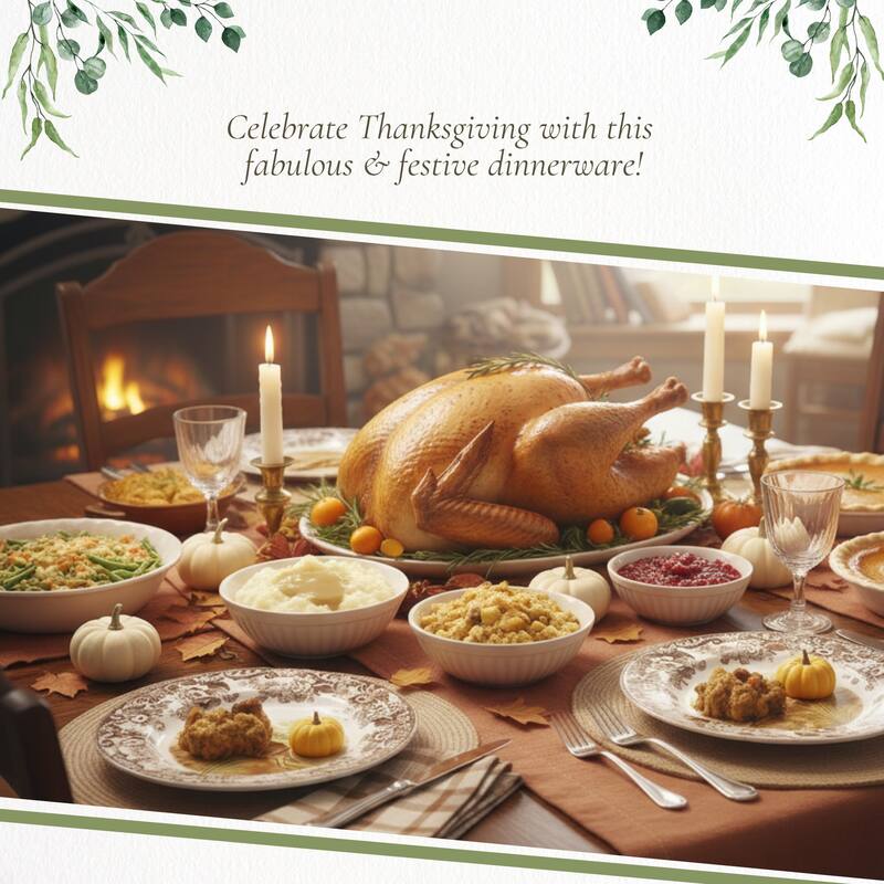 Spode Woodland Dinner Plate Animal Motifs