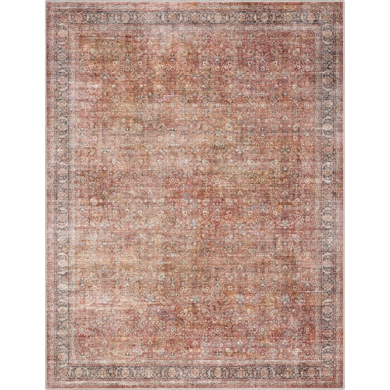 Well Woven Asha Delphine Vintage Persian Flat-Weave Area Rug