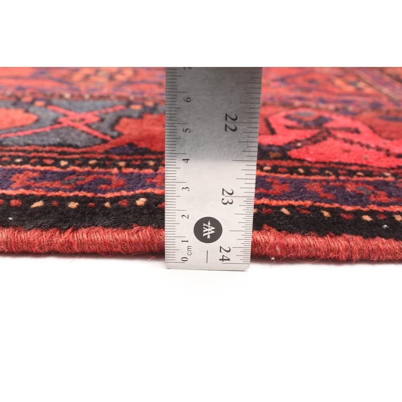 ECARPETGALLERY Hand-knotted Andelz Navy Wool Rug - 4'3 x 6'11