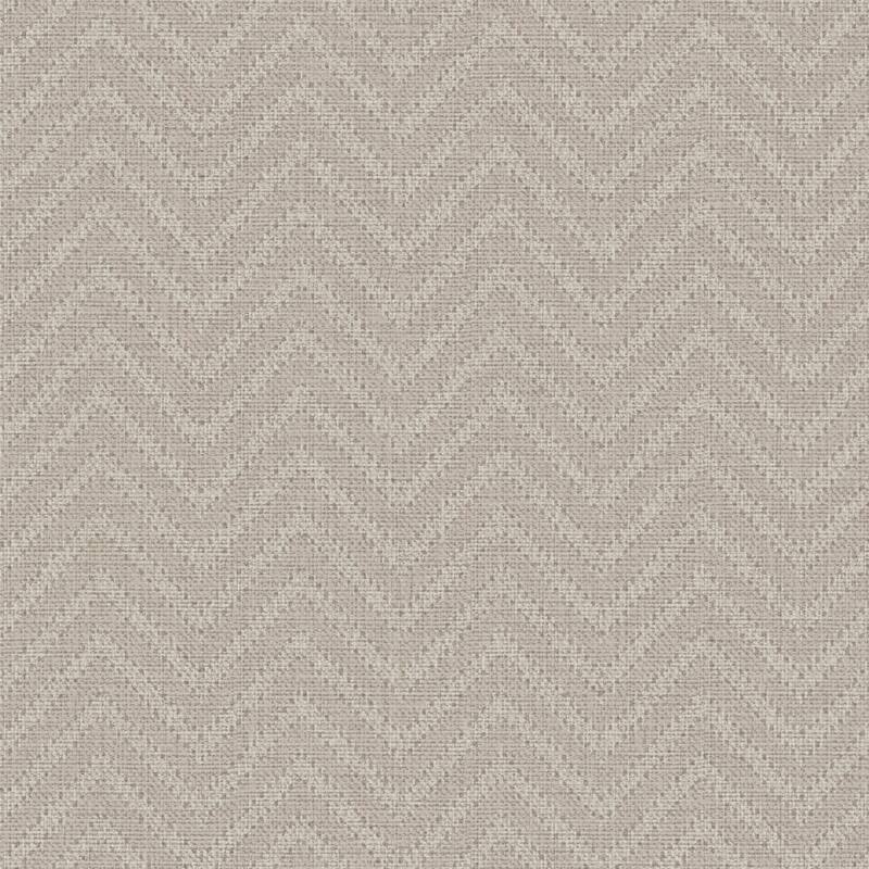 Herringbone Weave Pebble Wallpaper
