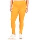 preview thumbnail 5 of 17, Women's Solid Stretch Plus Size Fitted Leggings