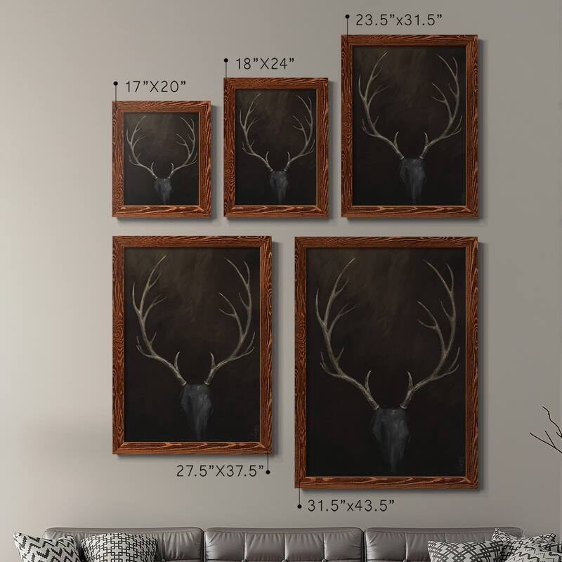 Buck-Premium Framed Canvas - Ready to Hang