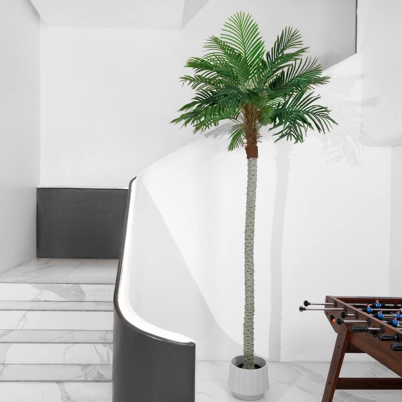 10ft Tall Artificial Phoenix Palm Tree Tropical Fake Tree