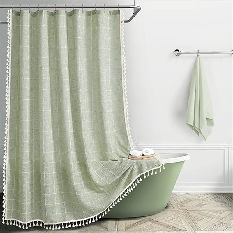 Boho Shower Curtain Bobo Scenic Shower Curtain, Cool Cute Bathroom  Accessories, Groovy Retro Shower Curtain, Extra Long Shower Curtain
