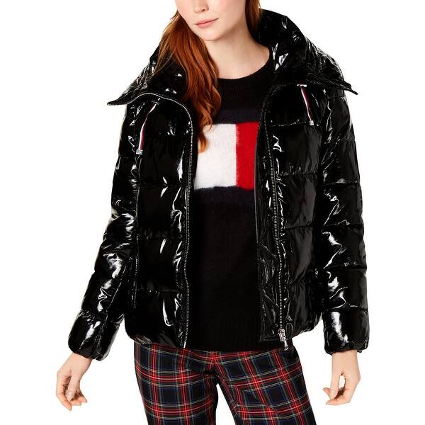 Shop Tommy Hilfiger Womens Puffer Coat Winter Hooded Overstock