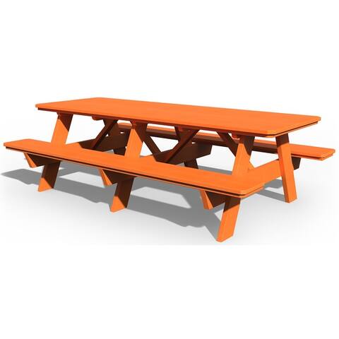 Poly Lumber 3' x 8' Picnic Table