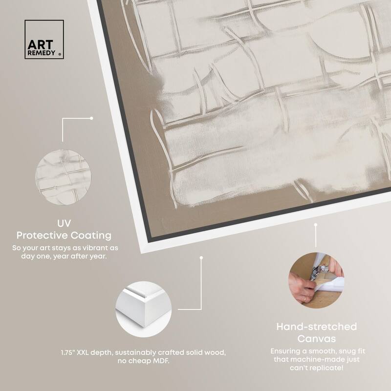 Underlying Order Canvas by Art Remedy
