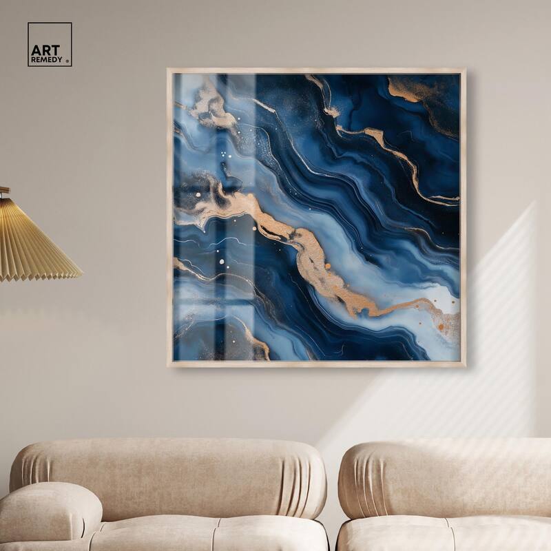 Deep Sea Geode II Shadowbox by Art Remedy