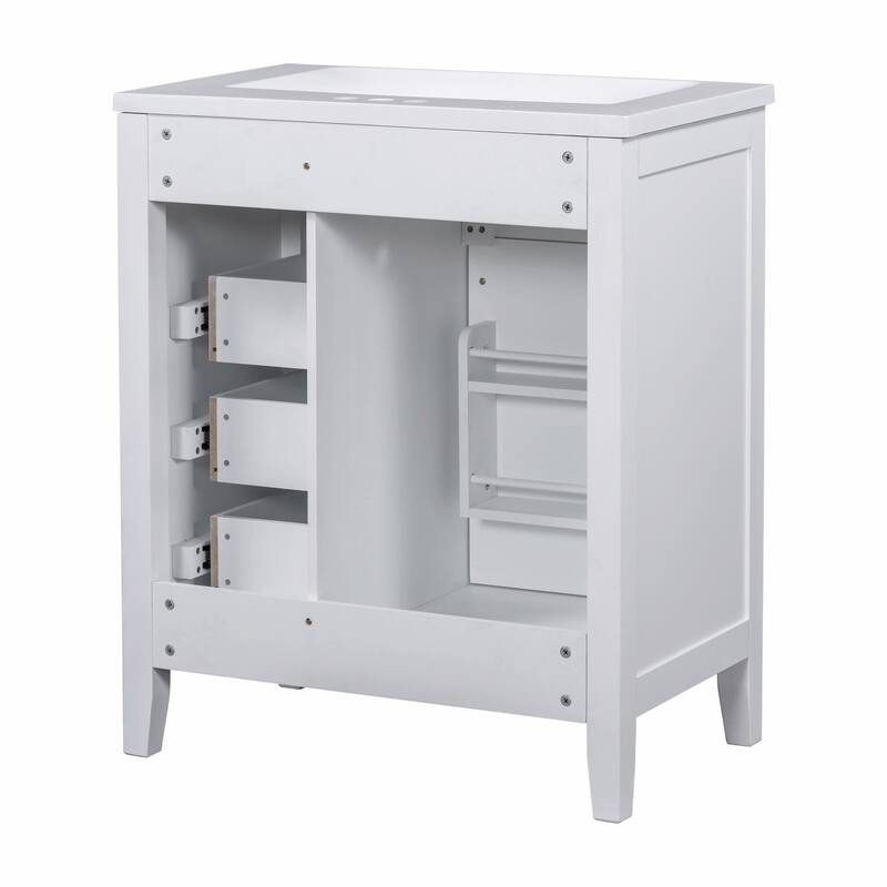 30" Bathroom Vanity with Sink Combo and Drawers