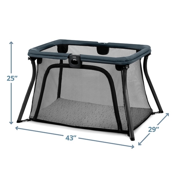 Chicco Alfa Lite Lightweight Travel Playard, Midnight