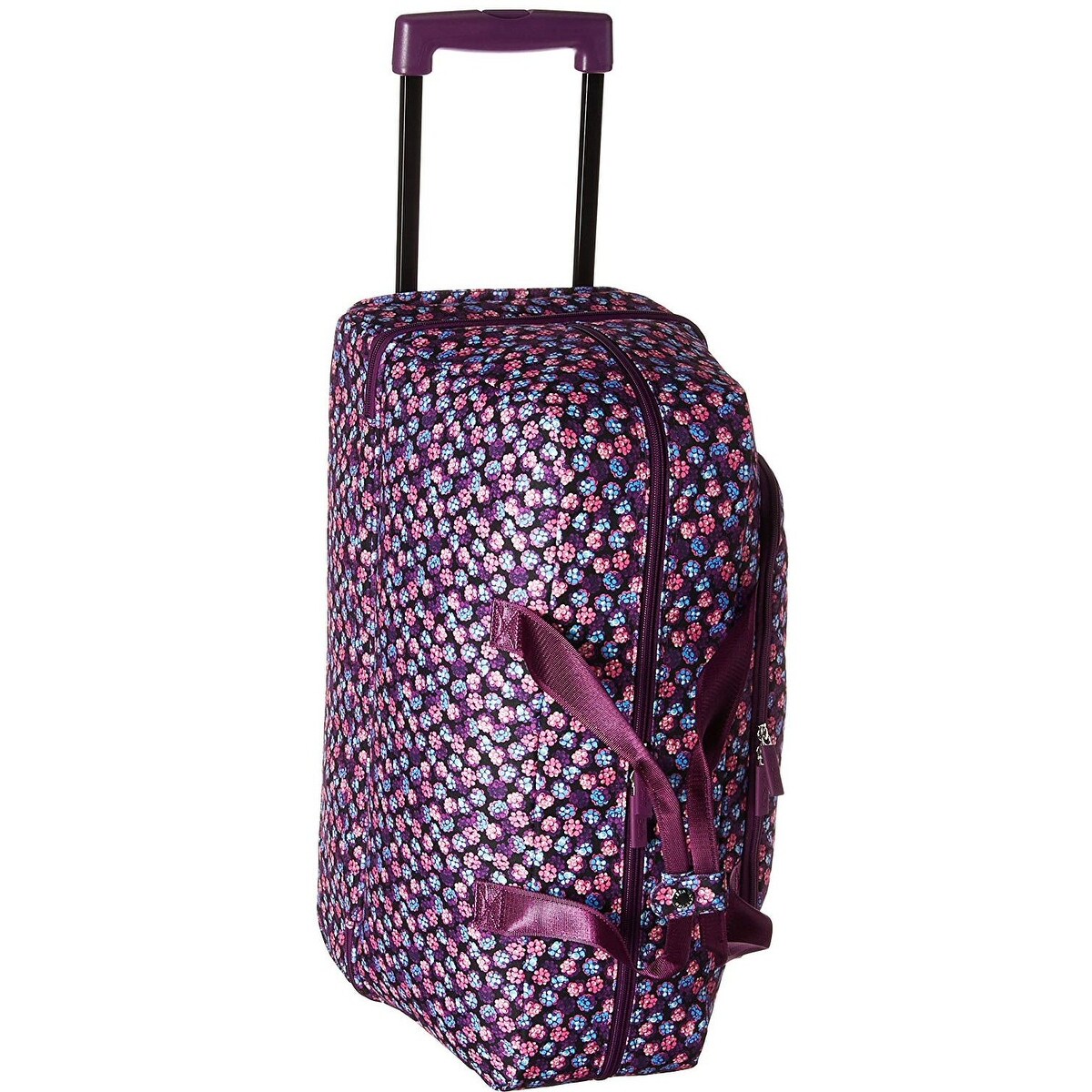 vera bradley lighten up wheeled carry on luggage