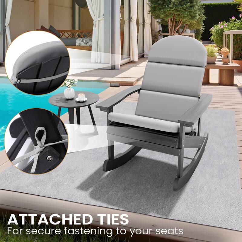 Outdoor Adirondack Chairs Cushion with Sunbrela Fabric