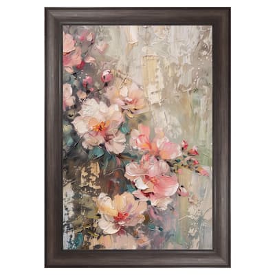 Masterpiece Art Gallery| Blushing Blooms by Petals Prints Design - Framed Canvas Print