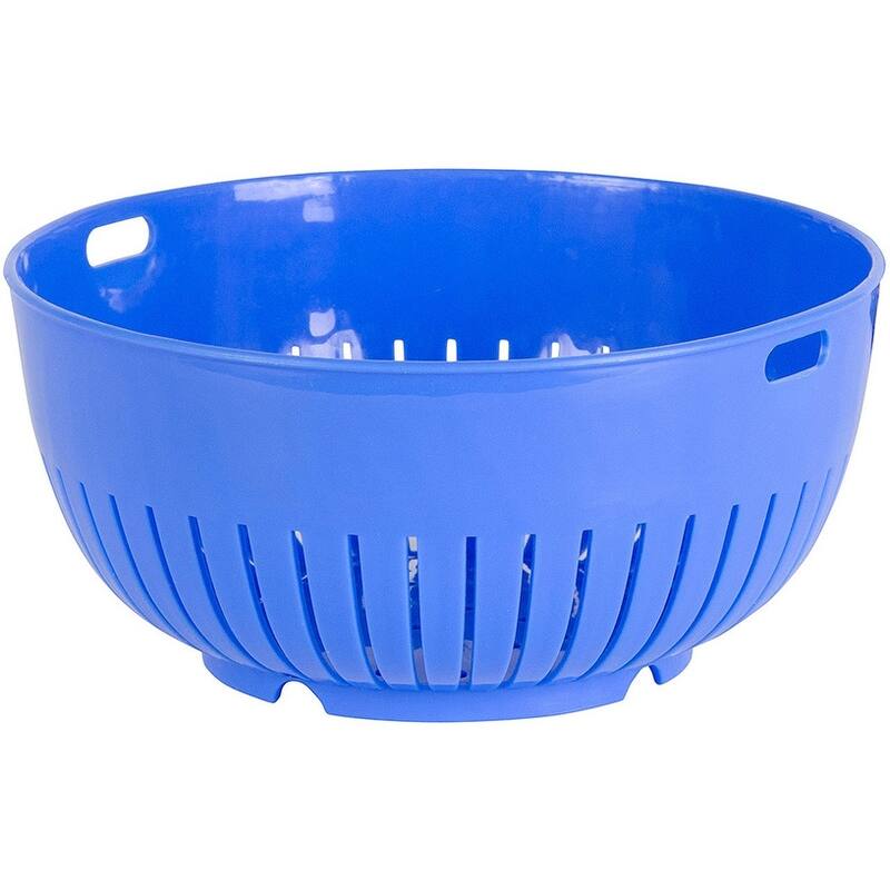 Hutzler 6.25-Inch Mini Colander / Food Strainer - Blue