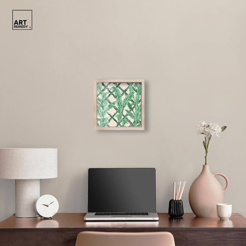 Vibrant Squiggles Shadowbox by Art Remedy