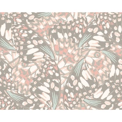 Brewster Origin Murals Butterfly Wings Pastel Wall Mural - N/A