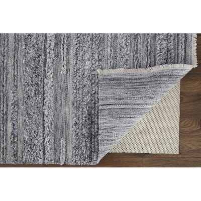Zukug Stain Resistant Woven Area Rug By HomeRoots - 8' x 10'
