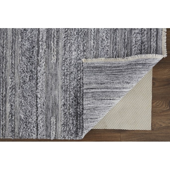 Zukug Stain Resistant Woven Area Rug By HomeRoots - 8' x 10'