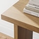 preview thumbnail 22 of 33, Nathan James Virgo Farmhouse 2-Tier Console Table in Wire-Brushed Wood Finish
