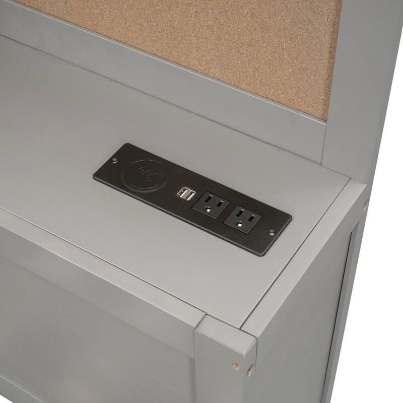Modern Wooden Daybed with 3 Storage Drawers and USB Ports
